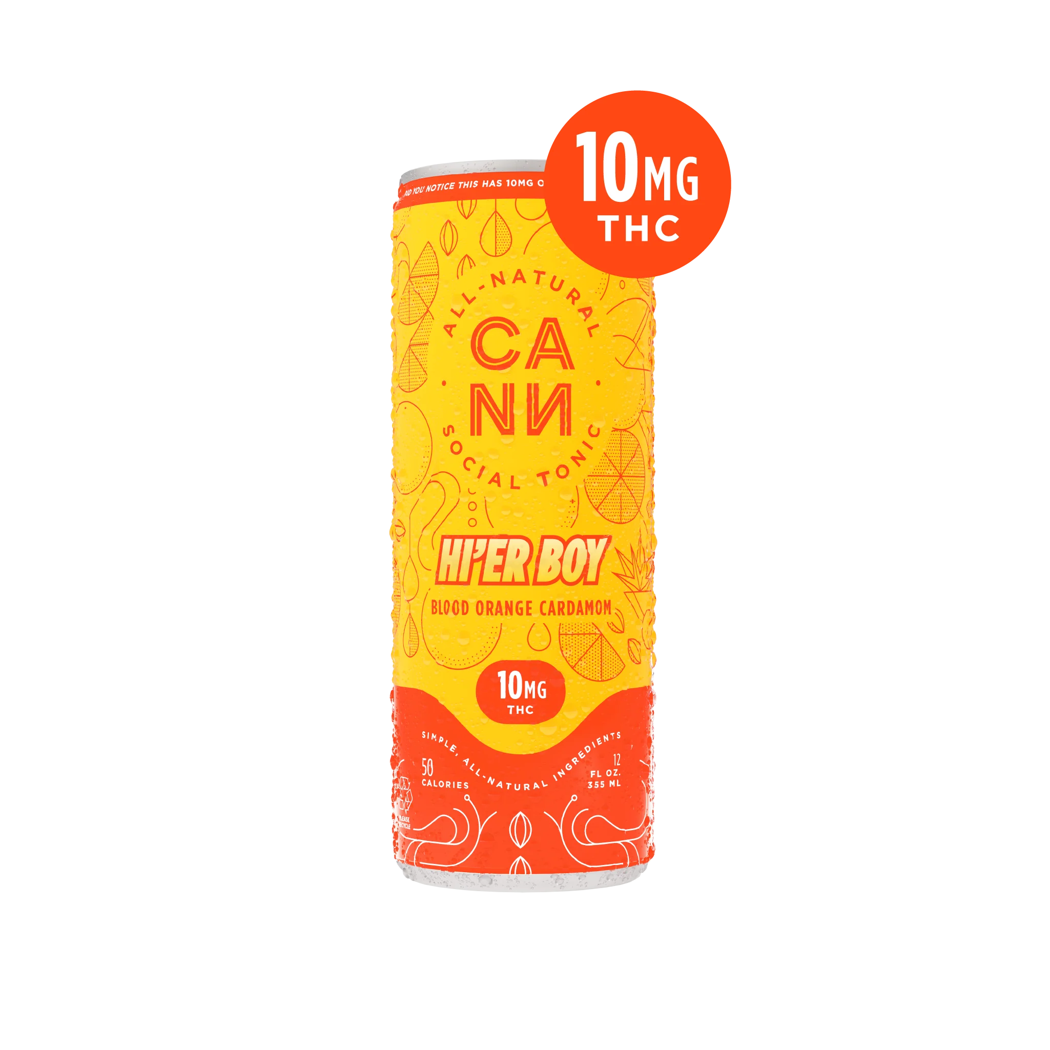 Photograph of Product: Cann | Blood Orange | Hi'er Boy | 12oz 4ct