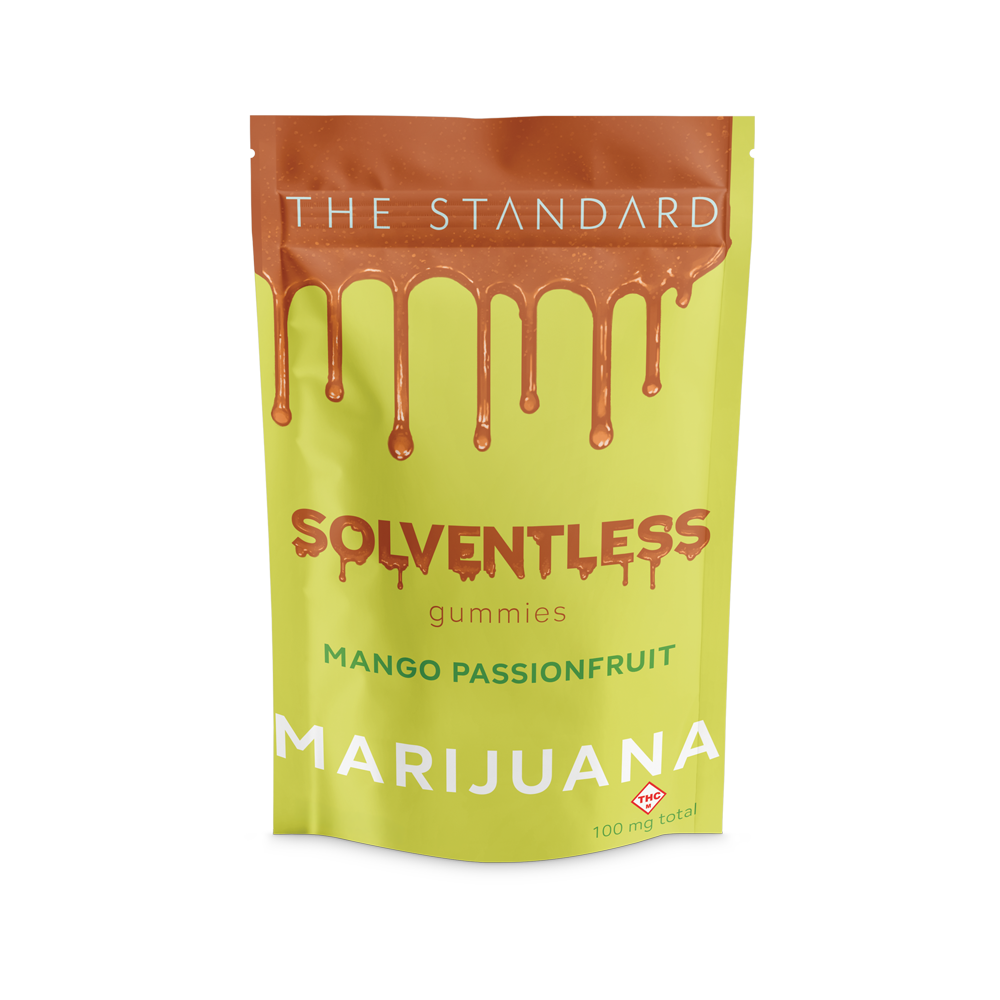 Photograph of product: Mango Passionfruit Solventless Gummies | 10pk | 100mg