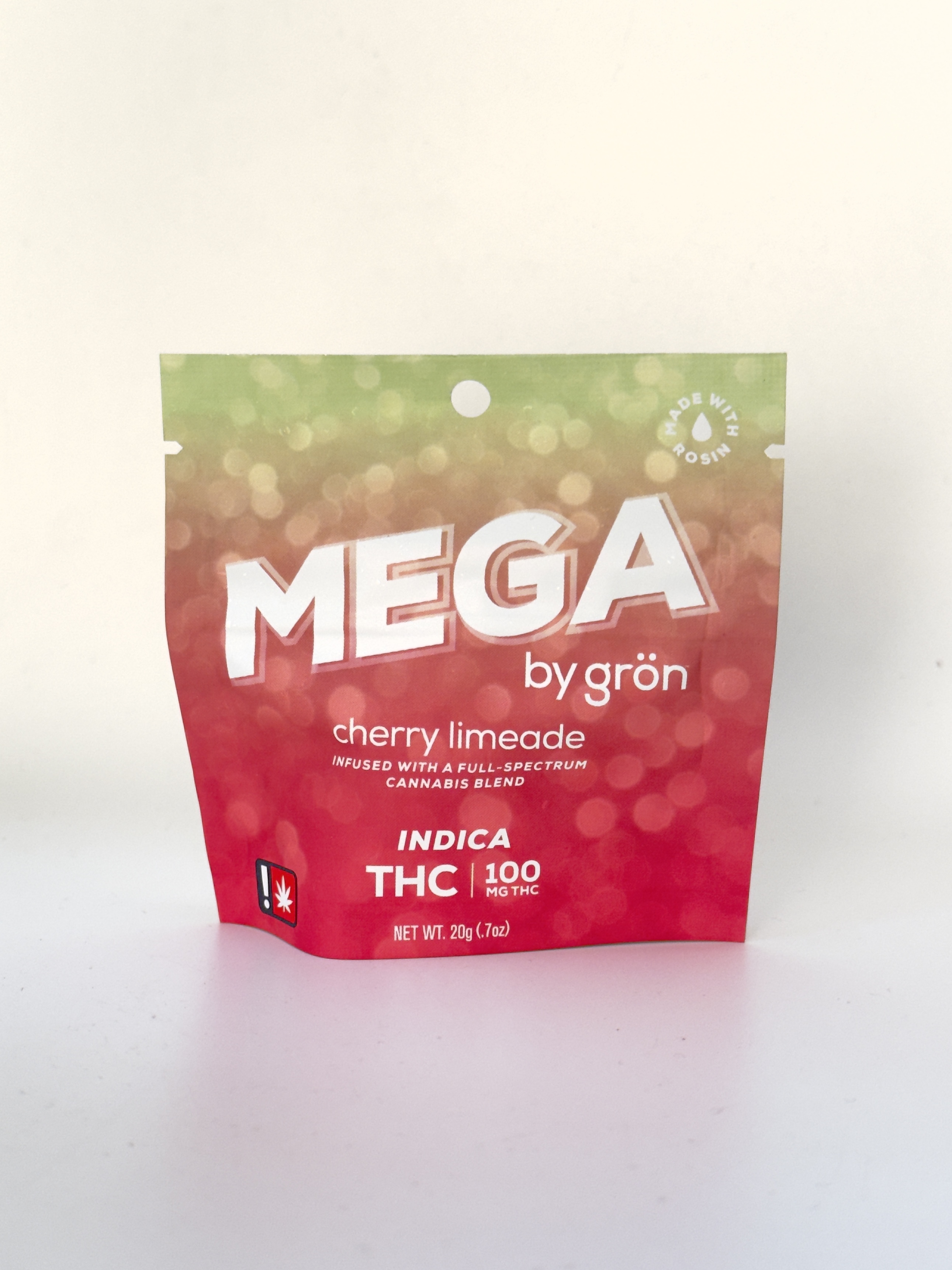 Photograph of product: Grn - 100mg Lemonade Mega Pearl