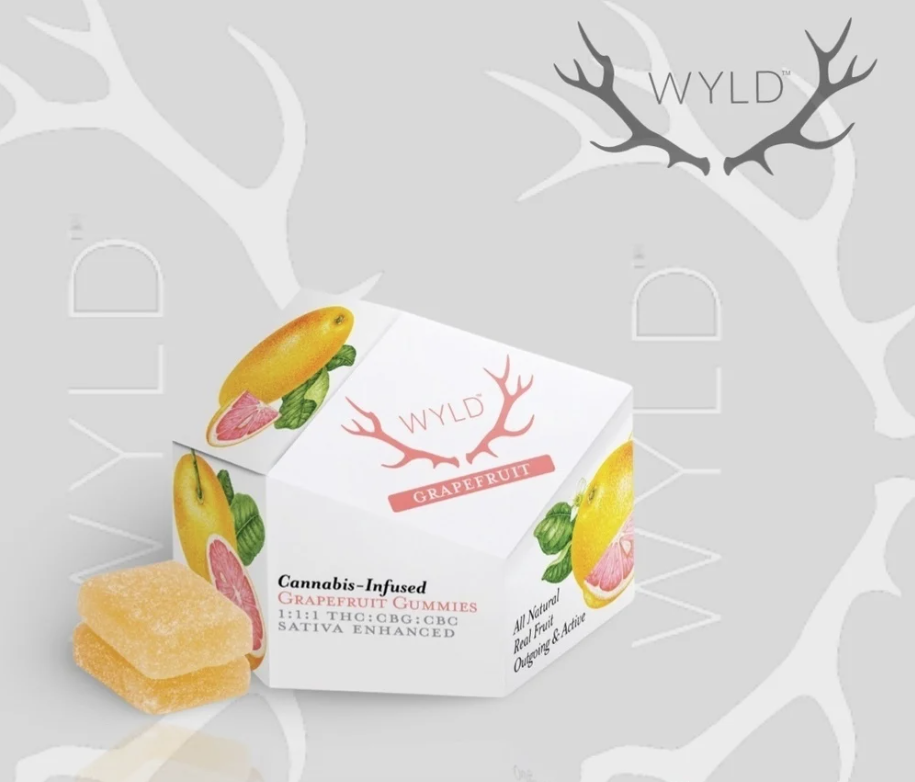 Photograph of product: Grapefruit 1:1:1 TH-oui/CBG/CBC Gummies 100mg