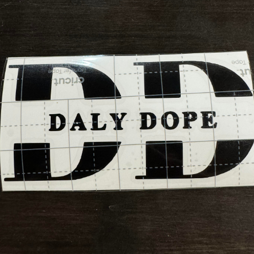 Photograph of product: SMALL CAR DECAL