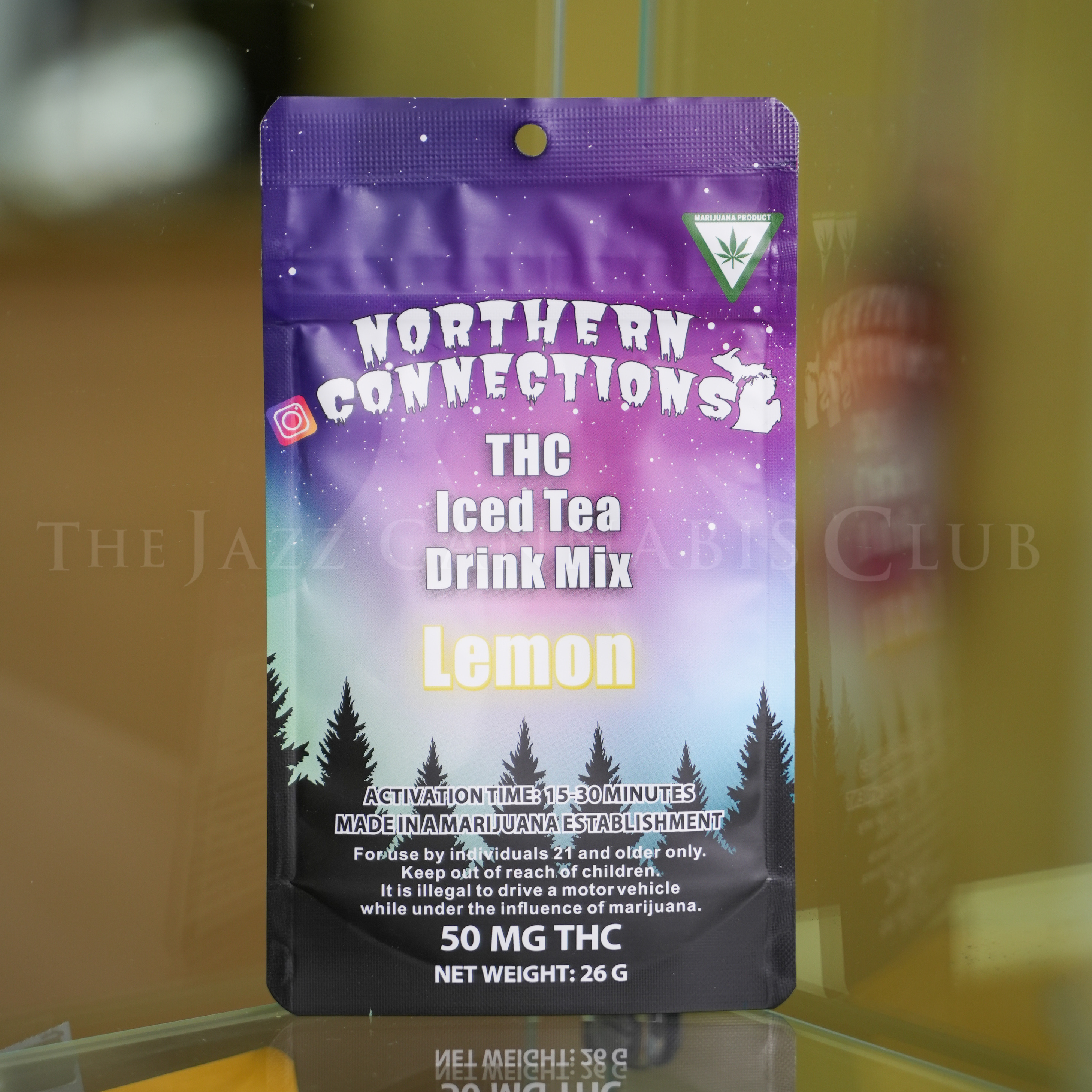 Photograph of product: Northern Connections - Lemon - Iced Tea Drink Mix 50mg