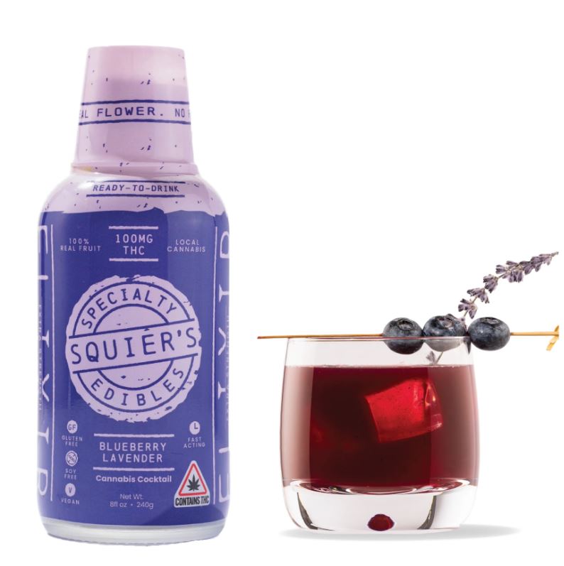 Photograph of product: Squier's Blueberry Lemonade au chocolat Rosin Mixer 200mg