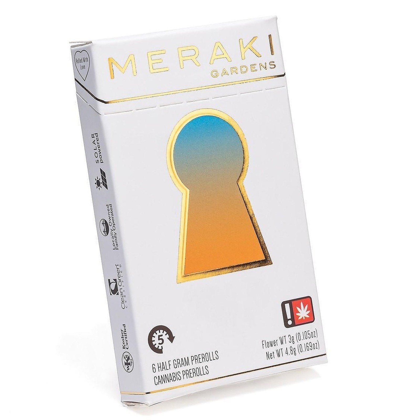 Photograph of product: Meraki > Pre Roll 6Pk x 0.5g > Sweet Thang