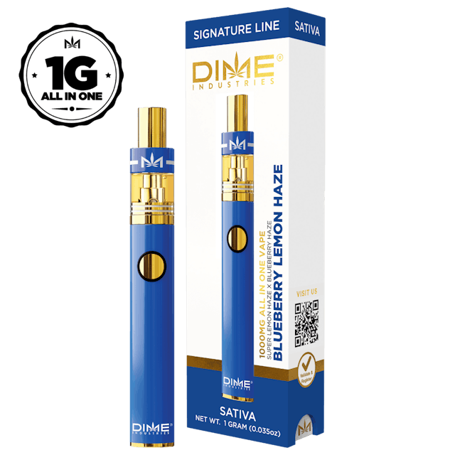 Photograph of product: Blueberry Lemon Haze |  1g AIO Classics - 