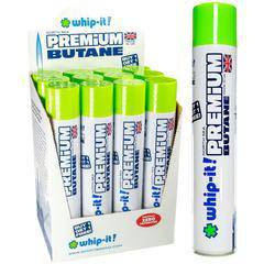 Photograph of product: Whip It Premium Butane BOGO
