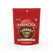 Photograph of product: Barracuda Cups | Death by Chocolate | 200mg Chocolate Cups