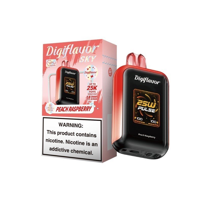 Photograph of product: Digiflavor | Peach Raspberry | 25K