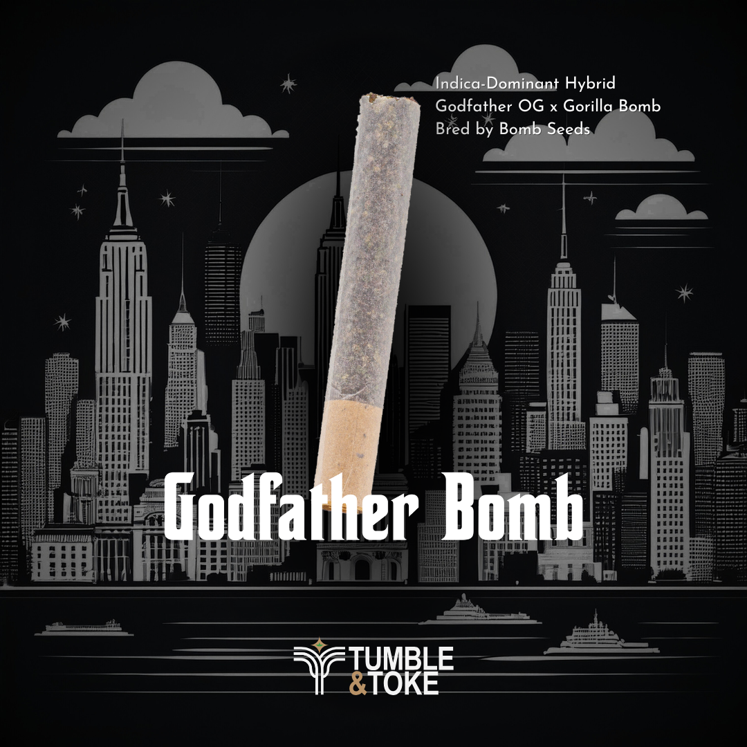 Photograph of product: Godfather Bomb | Straight Rolled Cannon |  1g