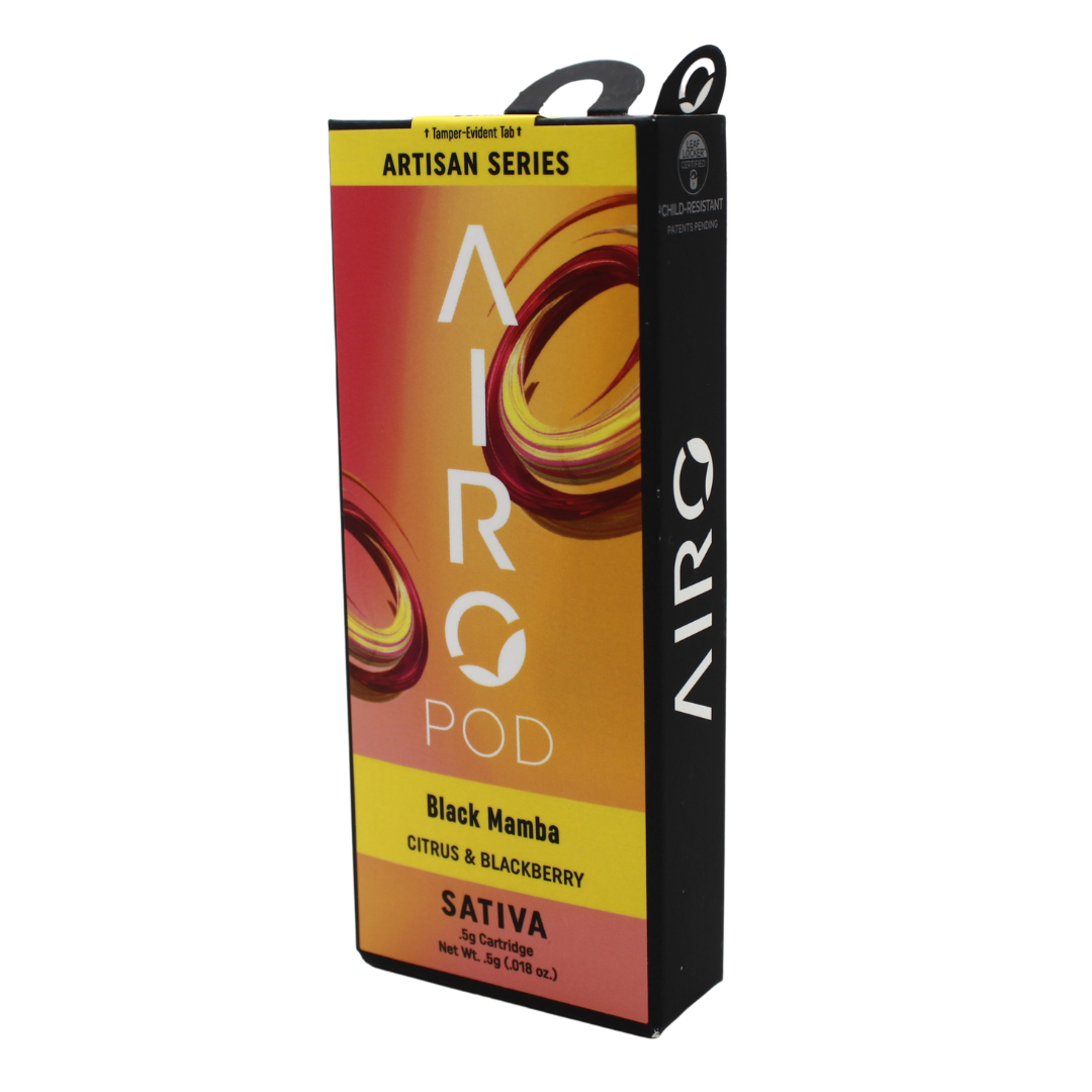 Photograph of product: Airo Black Mamba Artisan 0.5g Pod