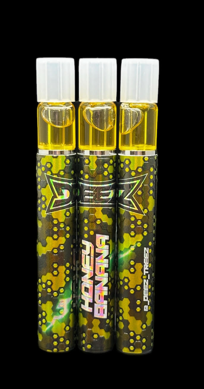 Photograph of product: Deez Treez: Honey Banana Live Rosin Disposable Vape