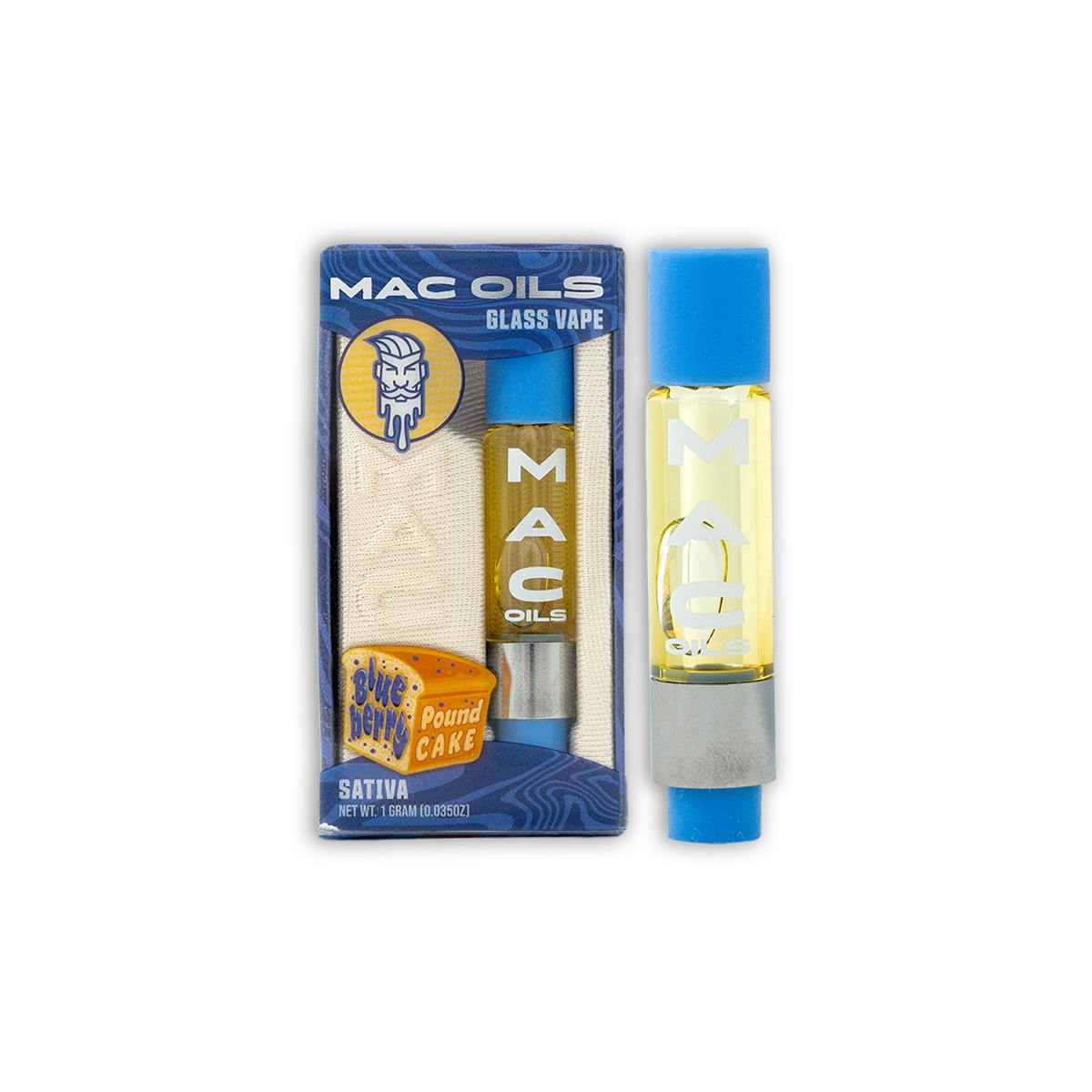 Photograph of product: MAC OILS - BlueBerry Pound Cake Cart