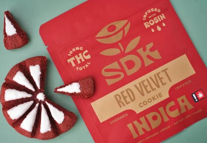 Photograph of product: Cookie | Red Velvet | 100mg