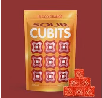Photograph of product: Blood Orange | Gummies | 100mg | 20pk (H)