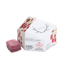 Photograph of product: Wyld - RB B34 - Raspberry 100mg TH-oui