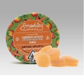 Photograph of product: Smokiez - Sweet Mango Live Resin Oui'd Gummies