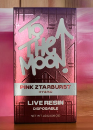 Photograph of product: Pink Ztarburst Live Resin - ALL-IN-ONE - To The Moon