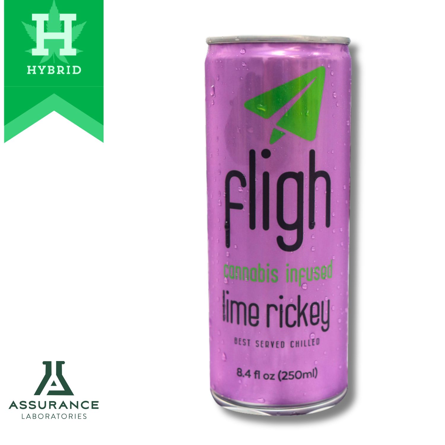 Photograph of product: AL-Fligh | Edibles TH-oui | Drinks | 1pk | Lime Rickey | 25mg