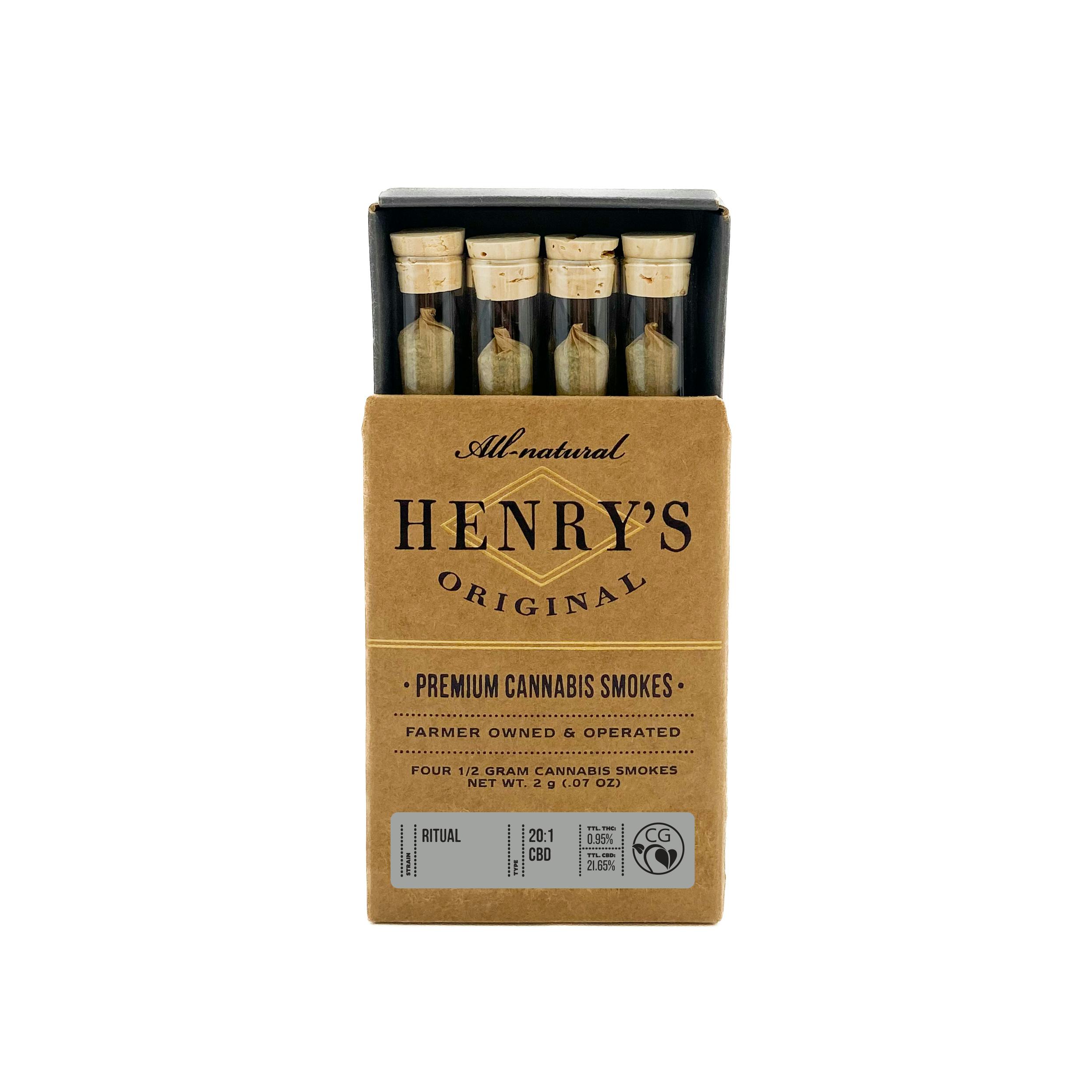Photograph of product: Ritual 10:1 Cbd   4pk