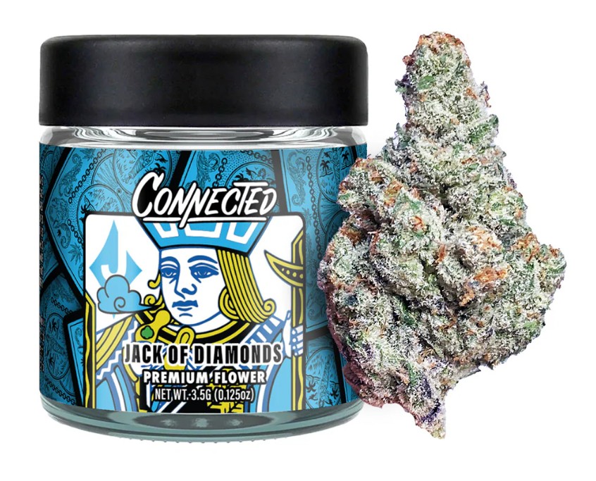 Photograph of product: Connected - Flower - Jack of Diamonds (S) (3.5g)