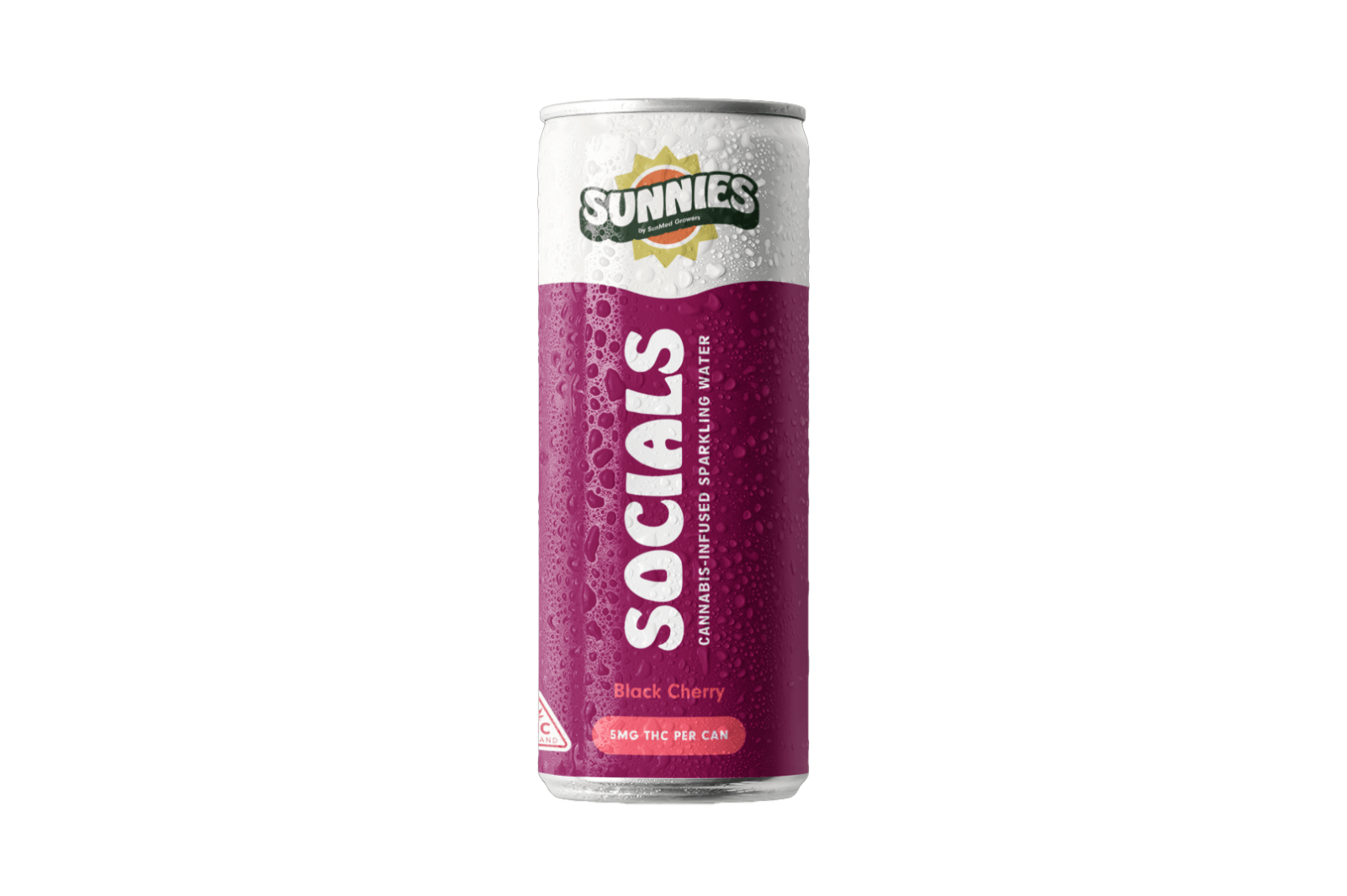 Photograph of Product: Black Cherry Sparkling Water 10mg