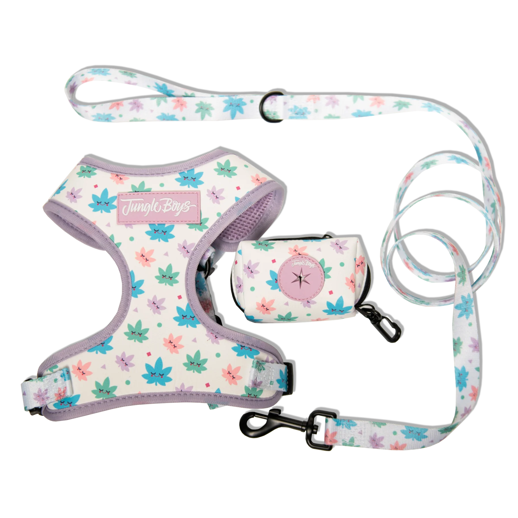 Photograph of product: Dog Harness | Happy Leaf | S