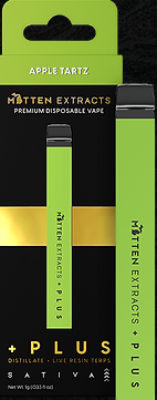 Photograph of product: Apple Tartz | Disposable Vape 1g