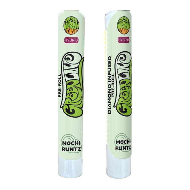 Photograph of product: Mochi Runtz Diamond Infused Preroll - 1g - 