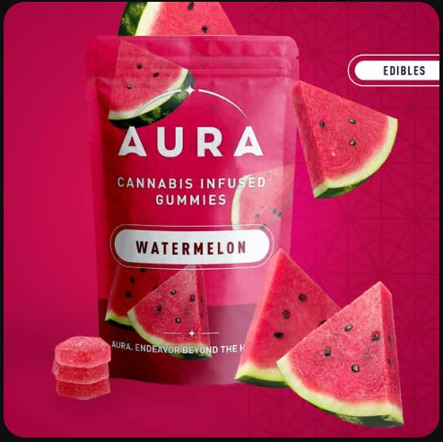 Photograph of product: Watermelon Crunch 1:1 CBD 110mg | 11pk - 