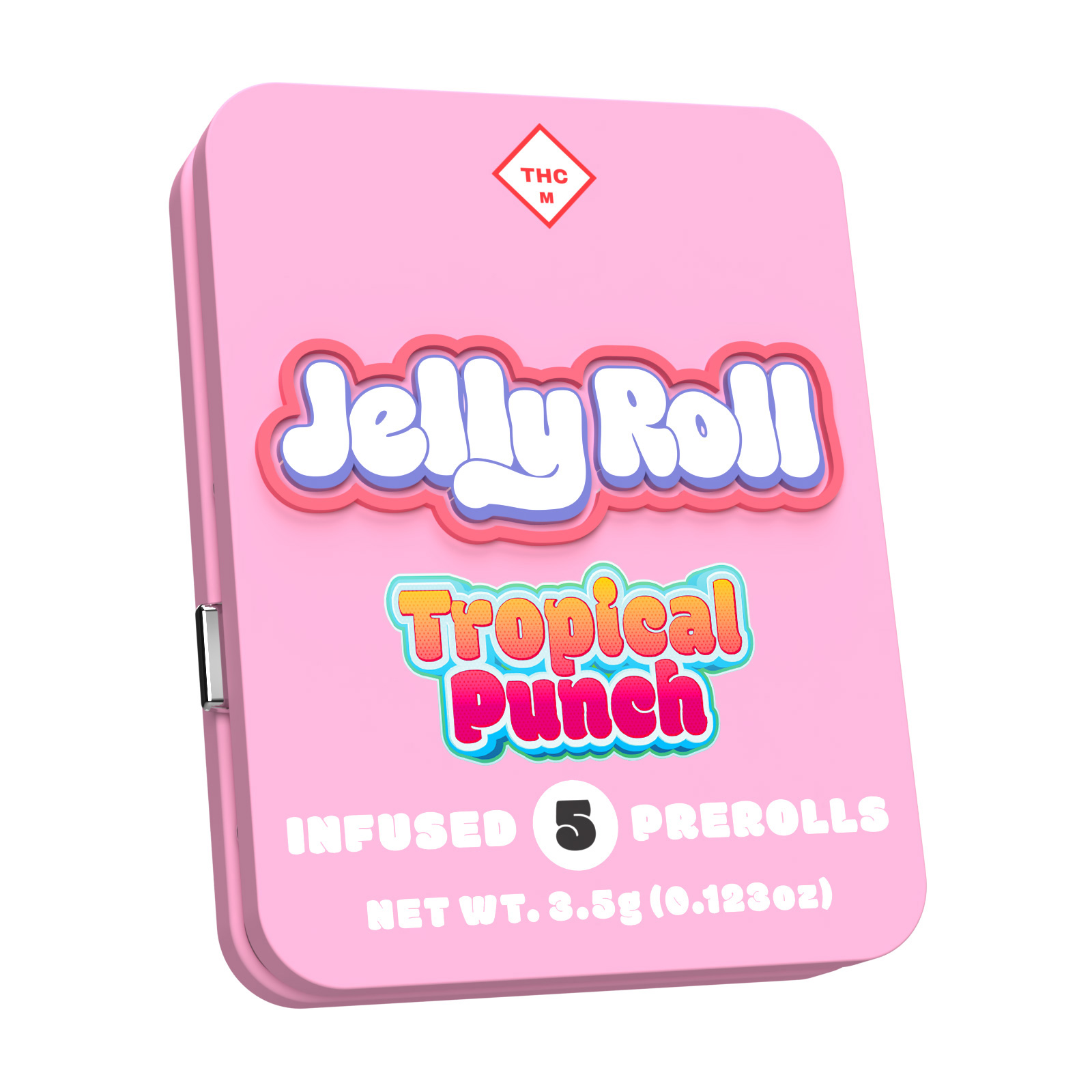 Photograph of product: Jelly Roll - Infused Pre-Rolls Tropical Punch 5pk - 3.5g