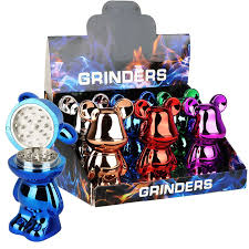 Photograph of product: Metallic Mouse Aluminum Grinder | Various Colors