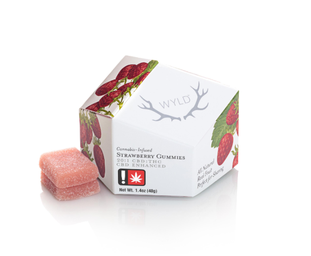 Photograph of product: 20:1 CBD:TH-oui Strawberry | 10pk