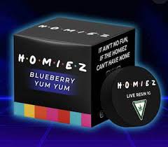 Photograph of product: Homiez | Blueberry Yum Yum Live Resin