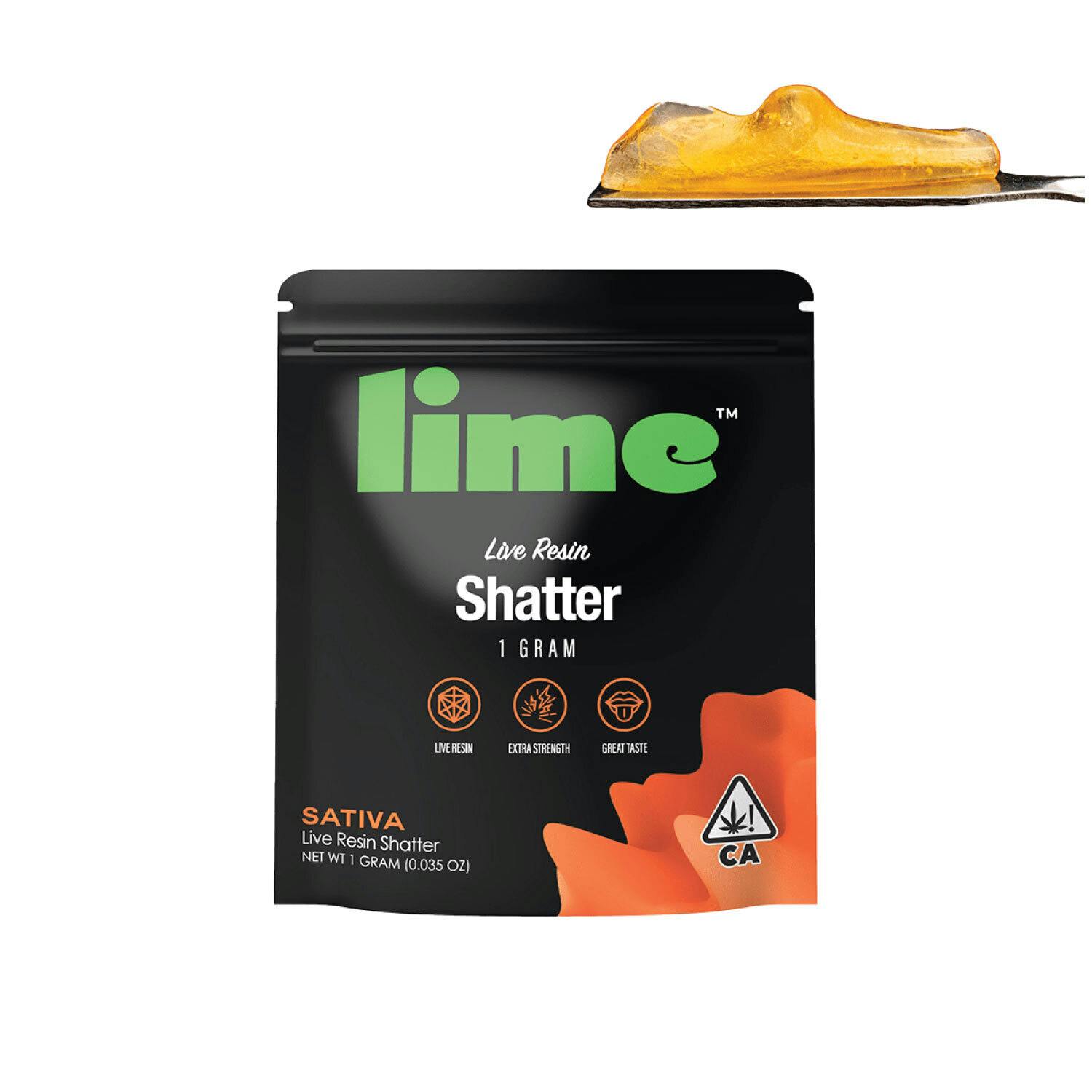 Photograph of product: Lime | Tres Leches Shatter (1g)