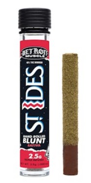 Photograph of product: DETROIT MUSCLE - INFUSED BLUNT (2.5G)
