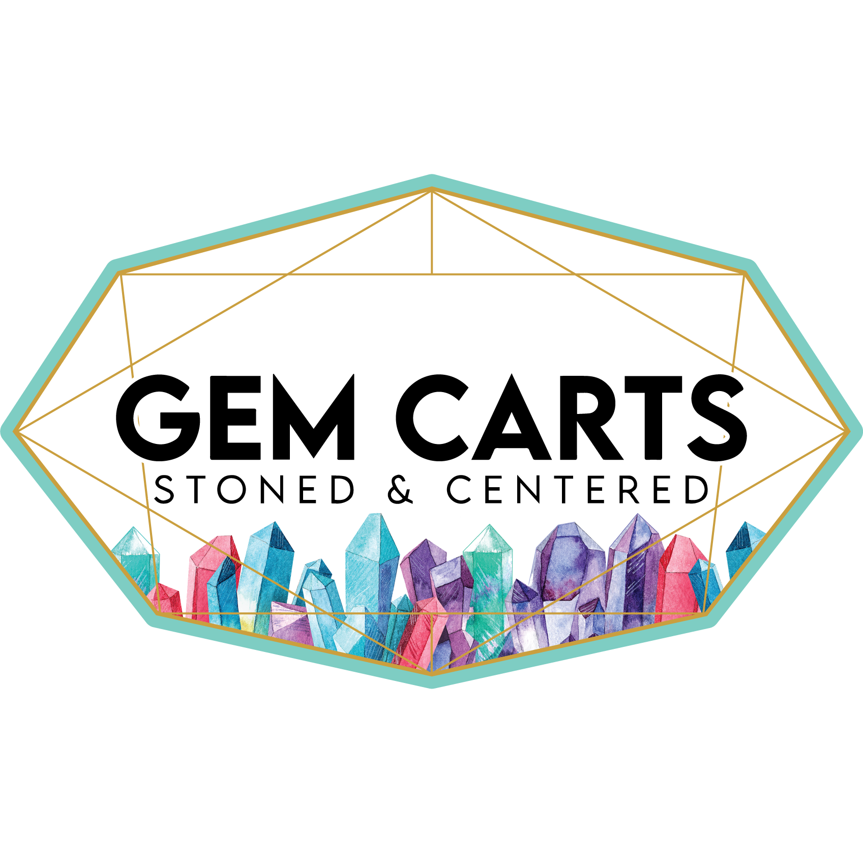 Photograph of product: Gem - Cured Resin Cart - Velvet Sunrise