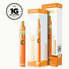 Photograph of product: DIME INDUSTRIES PEACH KUSH 1000MG