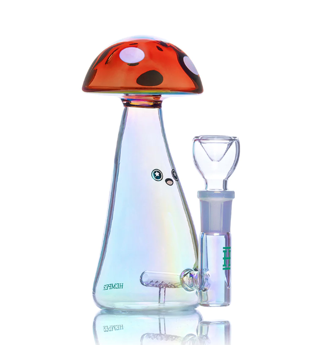 Photograph of product: Accessories | Trippy Mushroom Bong | Hemper