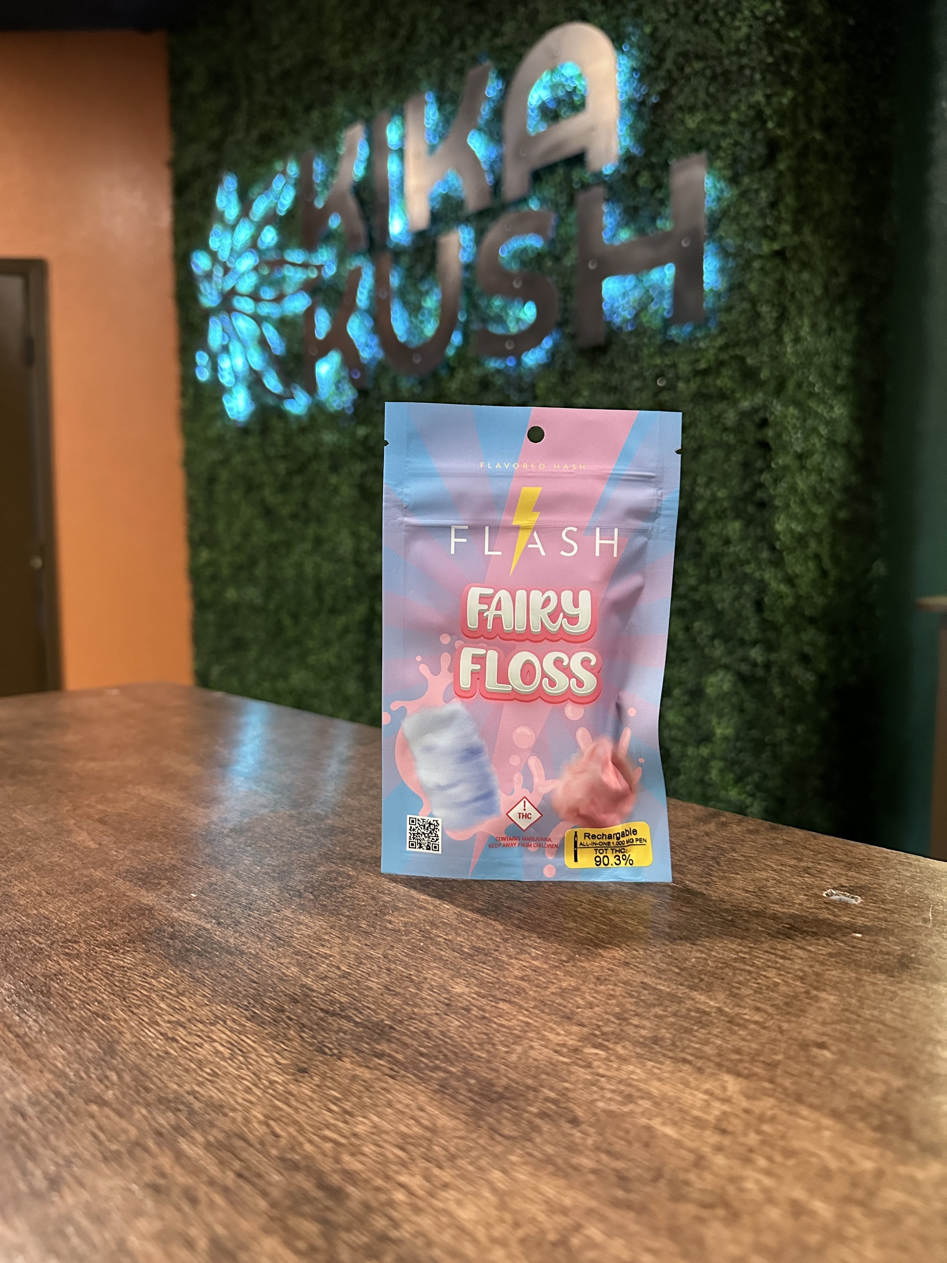 Photograph of product: Flash - Disposable Cartridge - Fairy Floss - 1g