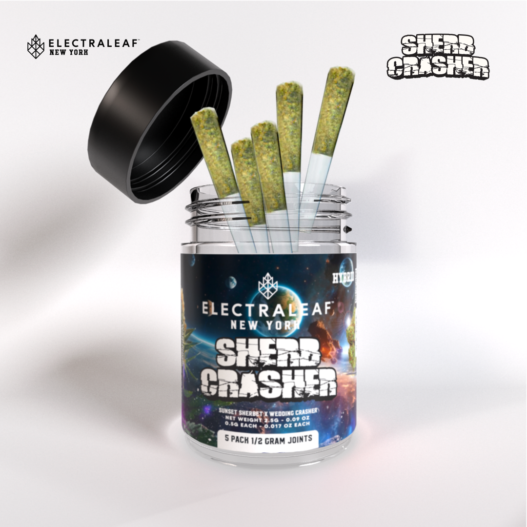 Photograph of product: Electraleaf | Sherbcrasher Pre-Roll 5pk