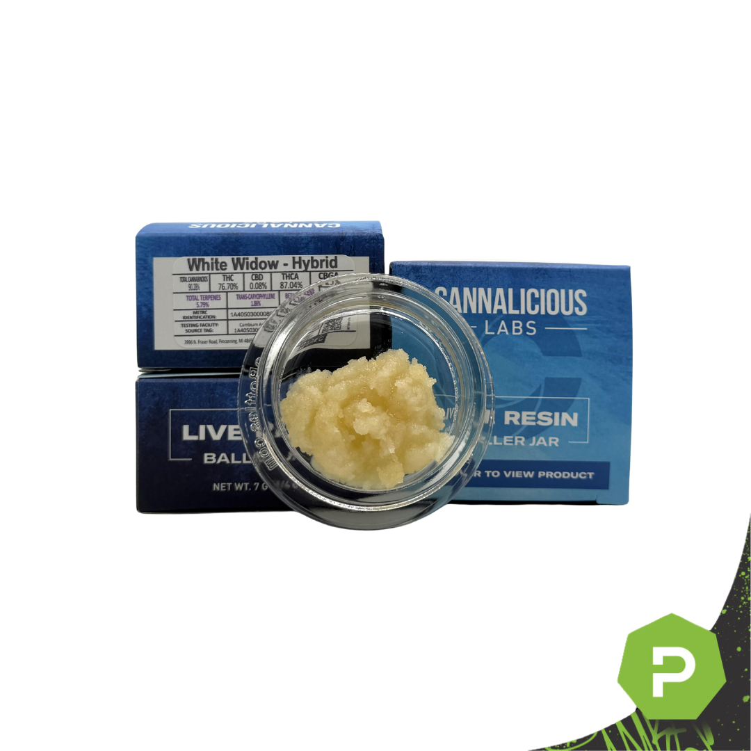 Photograph of product: Cannalicious Live Resin Bucket | White Widow