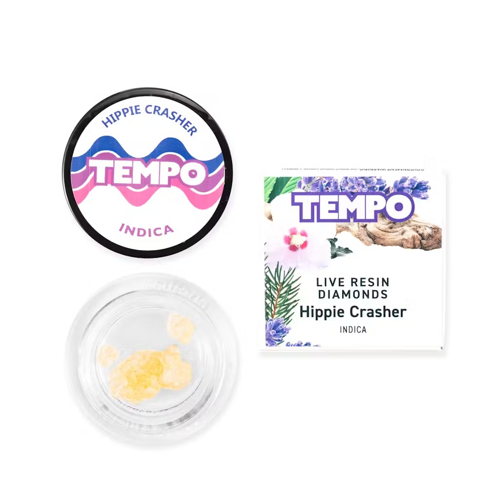 Photograph of product: Hippie Crasher Live Resin Diamonds 1g