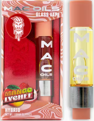 Photograph of Product: MAC OILS VAPE CART | MANGO LYCHEE