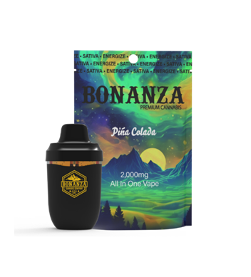 Photograph of product: Bonanza | Pina Colada | All-In-One Vape 2g