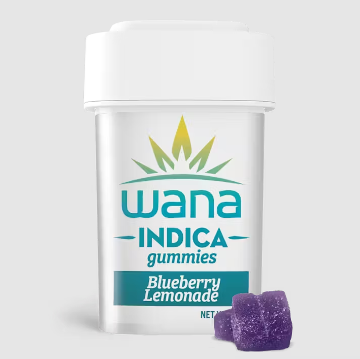 Photograph of product: WANA BLUEBERRY LEMONADE GUMMIES 200MG