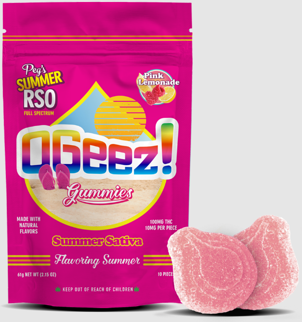 Photograph of product: Pegs Summer Pink Lemonade RSO