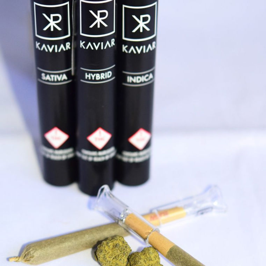 Photograph of Product: Kaviar Infused Pre-Roll Royal Flush (H)