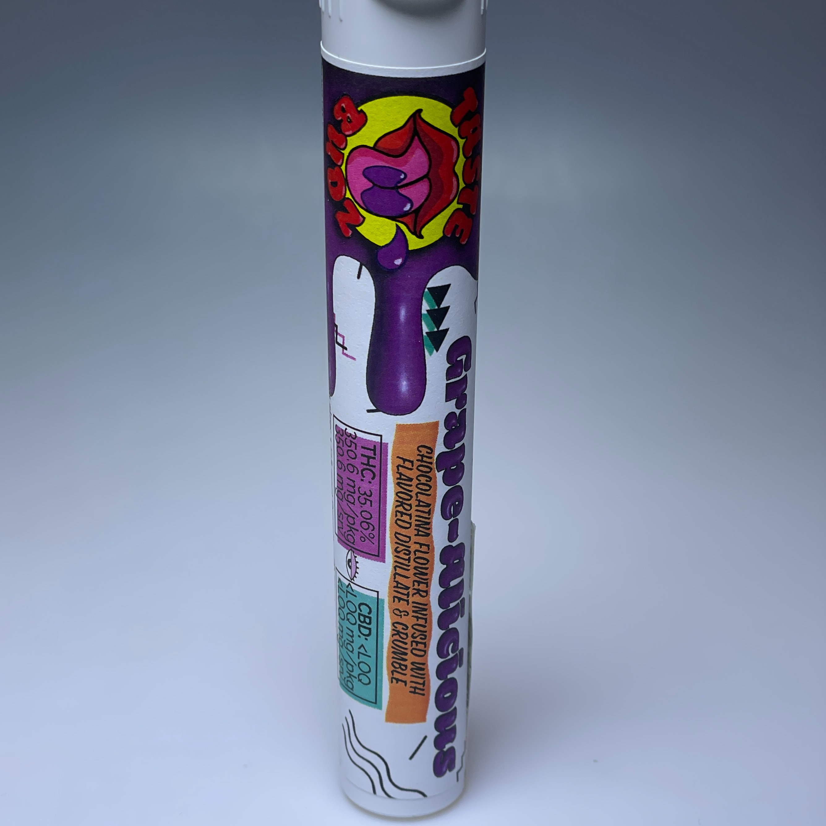 Photograph of Product: Grape-Licious Flavored Infused Preroll