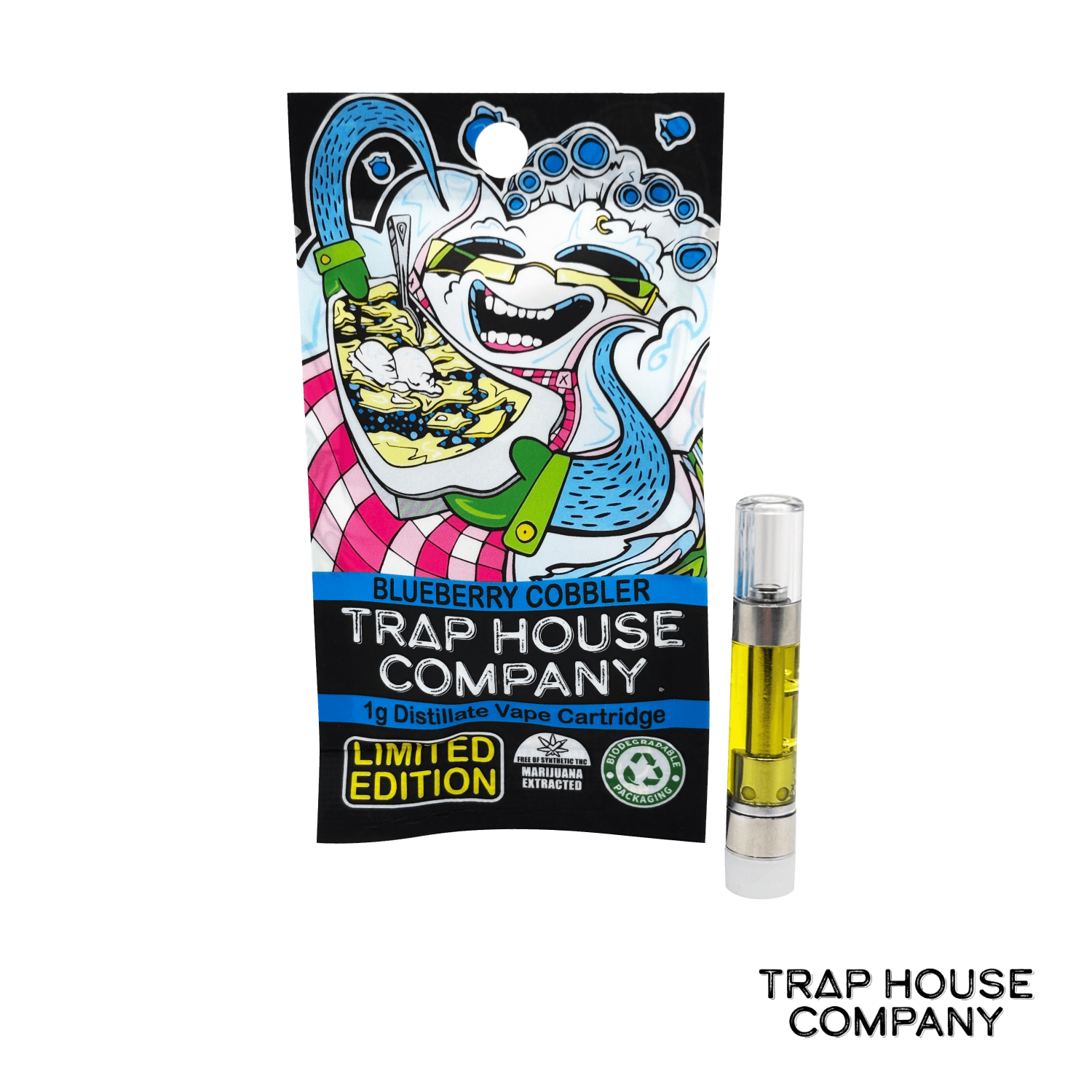 Photograph of product: Blueberry Cobbler Distillate Cartridge - 1g