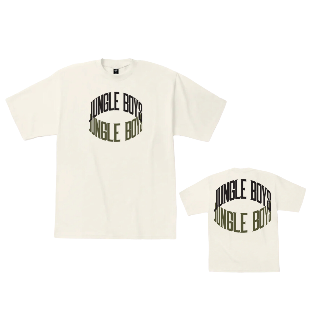 Photograph of product: Jungle Boys | 2D Infinity Tee (Cream)
